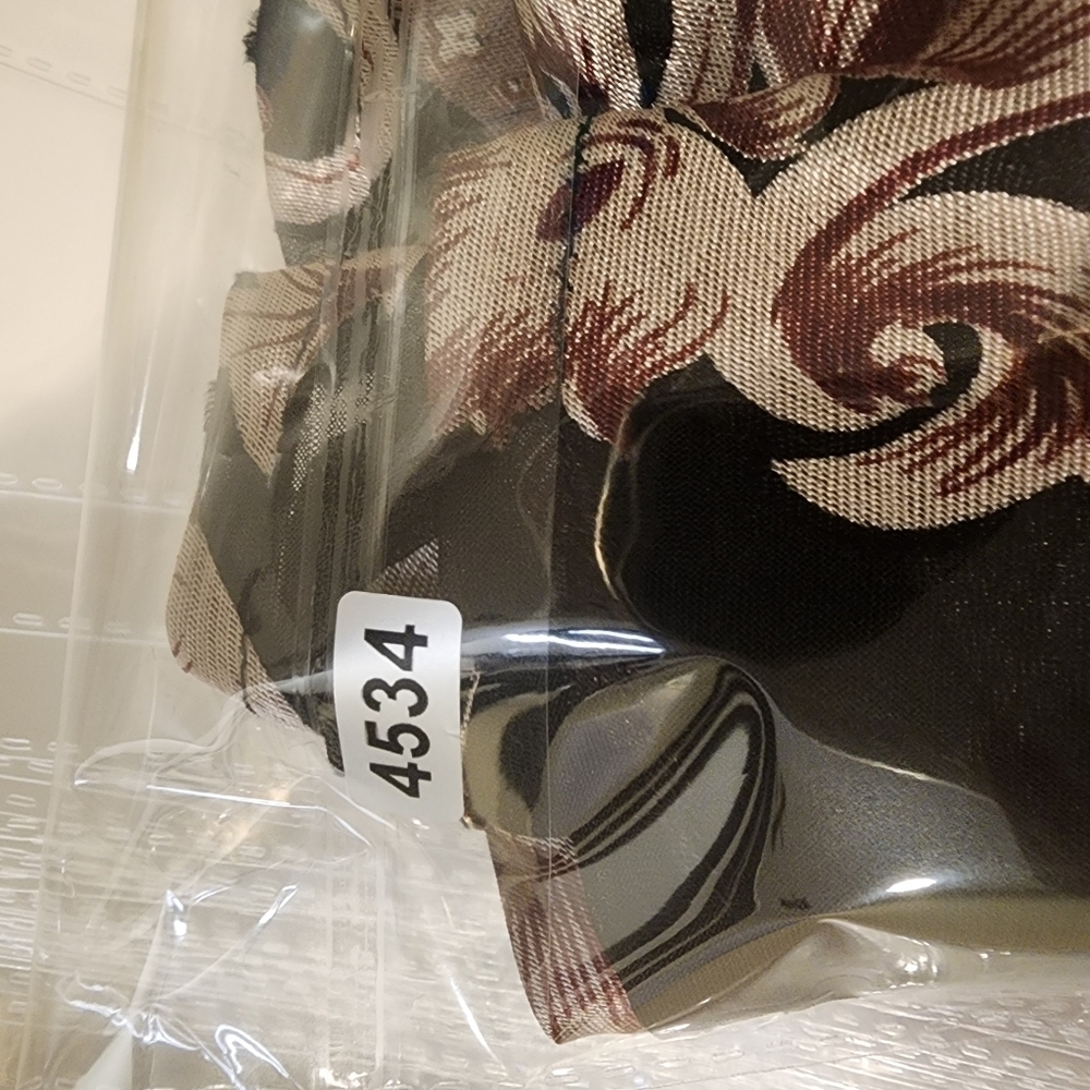 ROZ AND ALI Floral Flare Maxi skirt size L - Picture 8 of 8